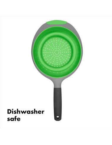 Colador Plegable de Silicona OXO Good Grips 1.89L Verde