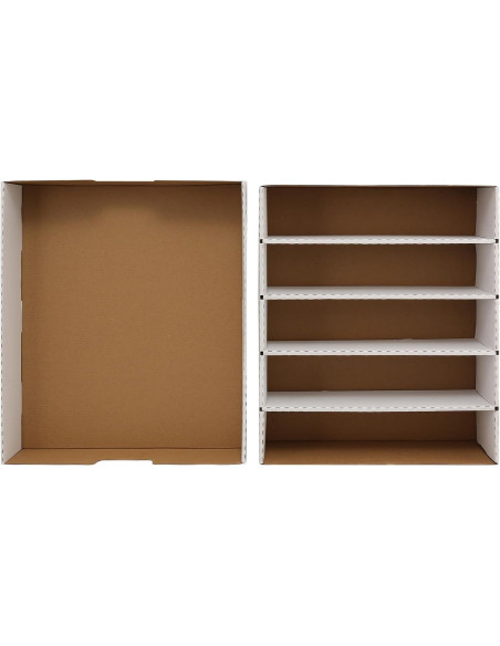 Caja de Almacenamiento de Tarjetas EBOAUSI 3950 Cartas 5 Compartimentos