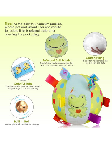 Juguete de Peluche Interactivo para Perros Letalong 15 cm