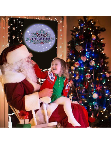 Discos Proyector de Estrellas Joytey - Navidad 5 Patrones