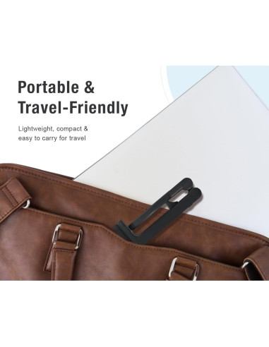 Soporte Magnético para Teléfono Let's Go Life, Negro, 10.4x7.1cm