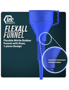 Embudo Flexible Automotriz TEC Products Azul 30.48 cm 2