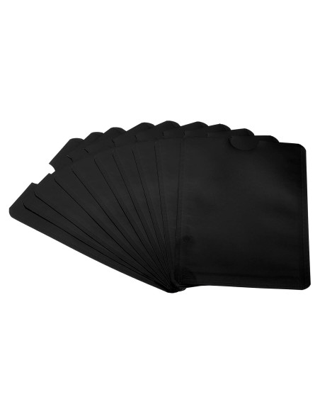 Manguitos Bloqueadores RFID PATIKIL 10 Pcs Aluminio Negro