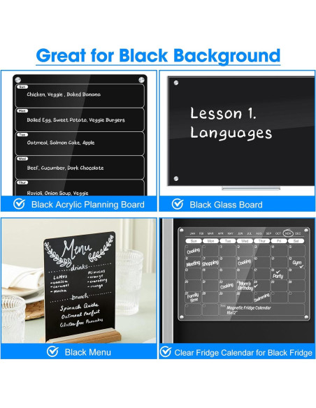 Marcadores de Tiza Líquida Blancos OORAII - 14 Unidades, Punta Fina 1mm