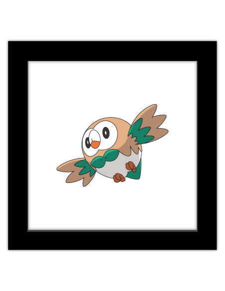 Póster de Arte Pokemon Rowlet Trends International 30.48 cm Póster de Arte Pokemon Rowlet Trends International 30.48 cm