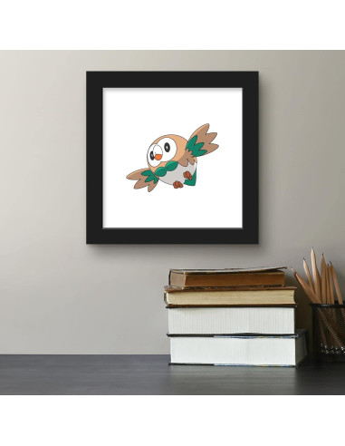 Póster de Arte Pokemon Rowlet Trends International 30.48 cm