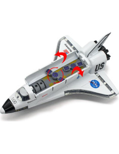 Transbordador Espacial Ailejia 20.32 cm con Luz y Sonido 2