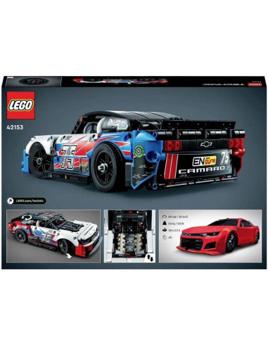 LEGO Technic NASCAR Chevrolet Camaro ZL1 42153 - Modelo 672 Piezas