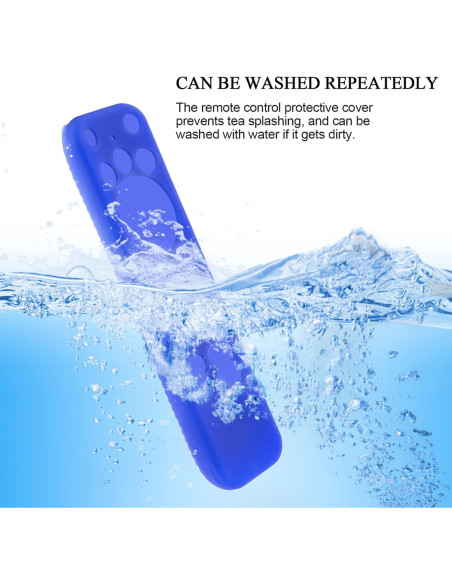 5 Fundas Protectores de Silicona para Control Remoto Onn 4K UHD