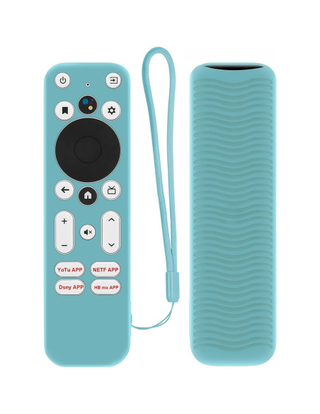 5 Fundas Protectores de Silicona para Control Remoto Onn 4K UHD