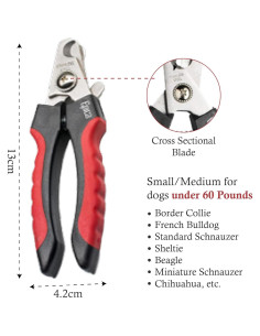 Cortador de Uñas Profesional Epica para Perros y Gatos - Pequeño/Mediano 2
