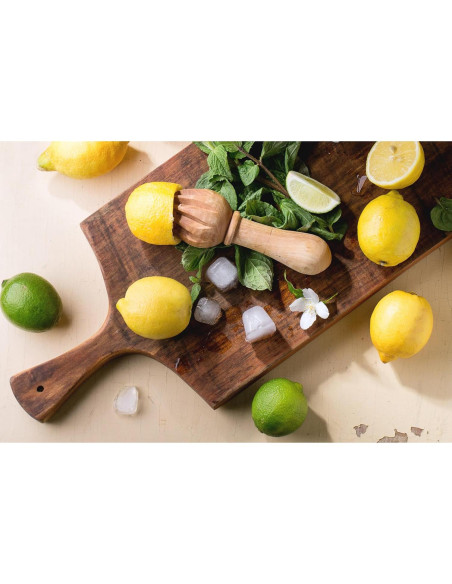 Exprimidor de Cítricos HIC Kitchen de Madera 15.2 cm Manual Exprimidor de Cítricos HIC Kitchen de Madera 15.2 cm Manual