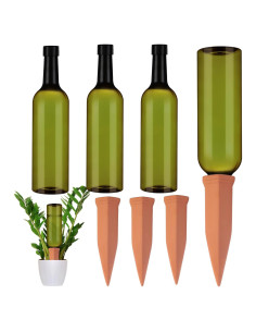 Juego de Riego Automático SiliFine 3 Picos y Botellas 770ml