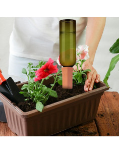 Juego de Riego Automático SiliFine 3 Picos y Botellas 770ml 2