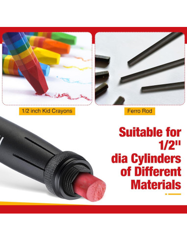 Soporte de Crayón Ajustable Hiboom de Metal Negro 30.48 cm