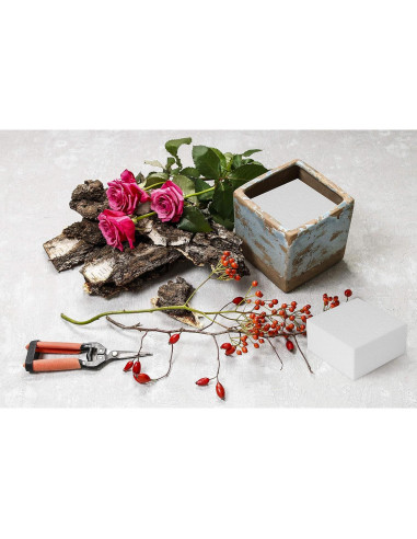 Bloques de Espuma Dura Silverlake 12 Piezas 10x10x5 cm