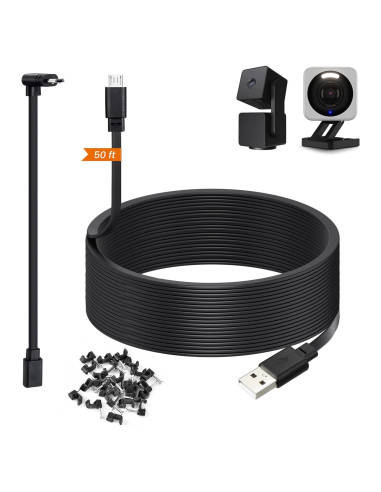 Cable de Alimentación de 15m Weishan para Cámaras Wyze