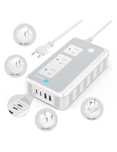 Convertidor de Voltaje 220V a 110V Mapambo 350W con USB