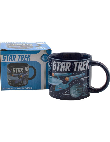 Taza de Cerámica Star Trek La Guilda 14 oz - Regalo Divertido