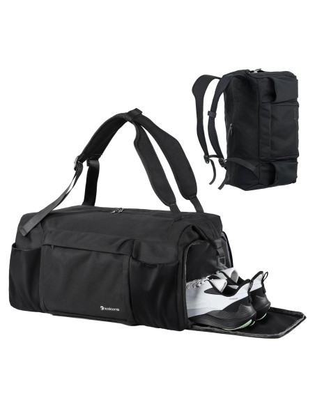 Bolsa de gimnasio impermeable Shenzhenshi 40L con compartimento para zapatos