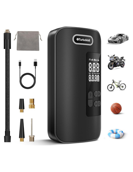 Compresor de Aire Portátil DynaVolt TL-INF001 150 PSI Inalámbrico Compresor de Aire Portátil DynaVolt TL-INF001 150 PSI Inalámbrico