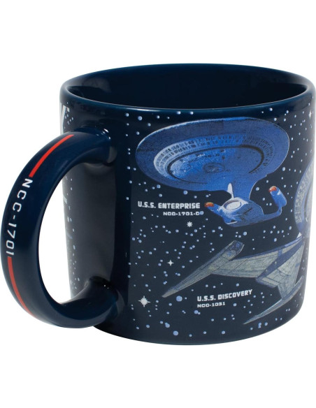 Taza de Cerámica Star Trek La Guilda 14 oz - Regalo Divertido