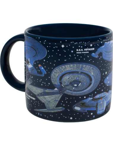Taza de Cerámica Star Trek La Guilda 14 oz - Regalo Divertido