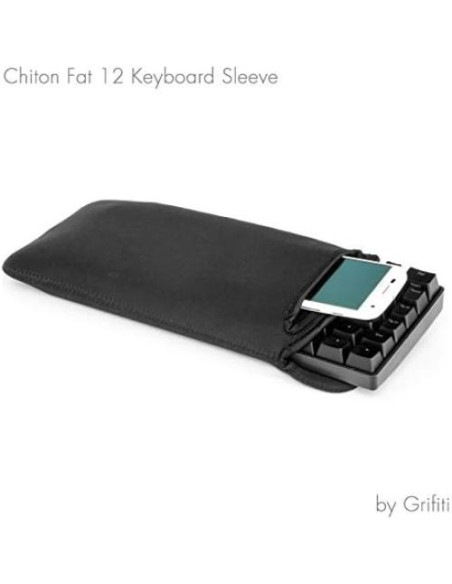 Funda de Neopreno Grifiti Chiton Fat 12 para Teclado 34x17cm