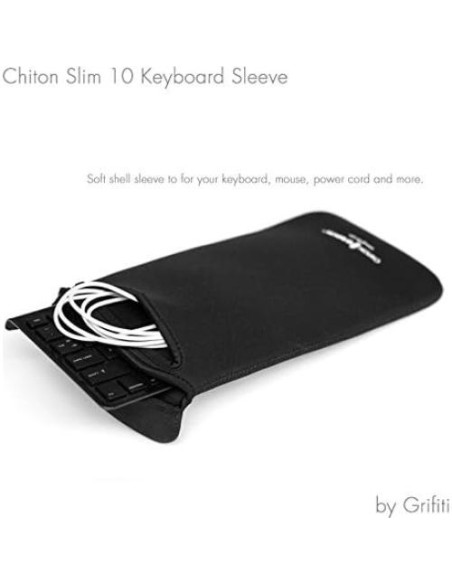 Funda de Neopreno Grifiti Chiton Fat 12 para Teclado 34x17cm