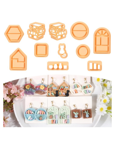 Cortadores de Arcilla Polimérica Puocaon - 11 Piezas para Joyería