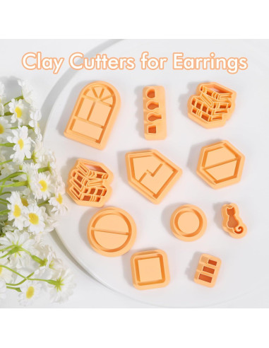 Cortadores de Arcilla Polimérica Puocaon - 11 Piezas para Joyería
