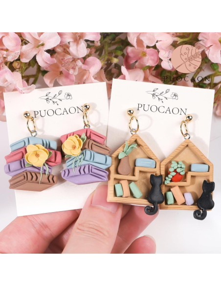 Cortadores de Arcilla Polimérica Puocaon - 11 Piezas para Joyería Cortadores de Arcilla Polimérica Puocaon - 11 Piezas para Joyería