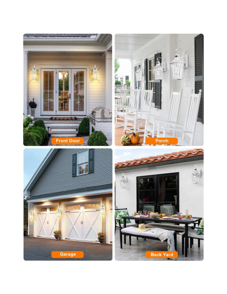 Lámpara de Pared Exterior VIANIS con Sensor de Movimiento 13x31.5cm