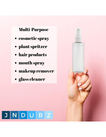 Botella Spray Neblina Fina JND 120 ml - Reutilizable 2 Pack