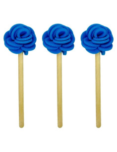 Esponjas para Platos Jetz-Scrubz Rosa Repollada, Paquete de 3