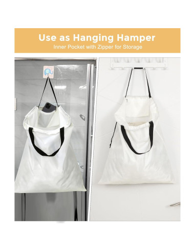 Bolsas de lavandería de viaje Quatish, 2 paquetes, beige