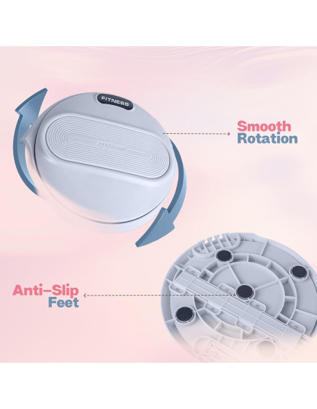 Tablero Ab Twister kisnbld con Bandas de Resistencia - Ejercicio Cintura