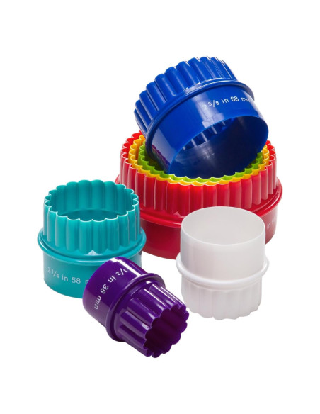 Set de 7 Cortadores de Galletas Prepworks Multicolor