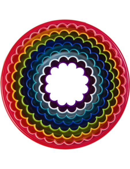 Set de 7 Cortadores de Galletas Prepworks Multicolor