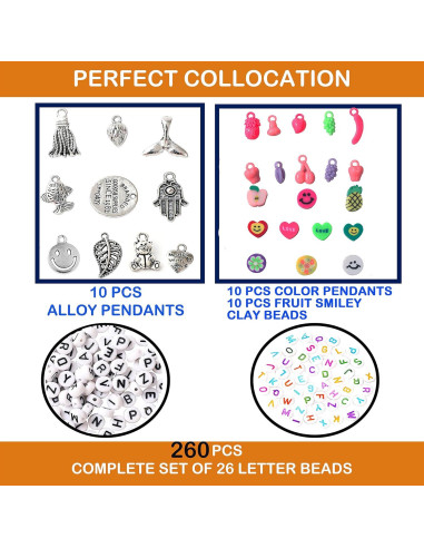 Kit de Perlas de Vidrio YITOHOP 18800 Piezas 3mm DIY Joyería