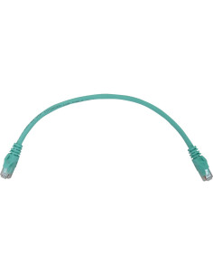 Cable Ethernet Cat6a Tripp Lite 10G UTP 0.3m Aqua RJ45 2