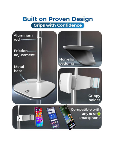 Soporte para Teléfono con Luz LED ChatStand Halo 9-14"