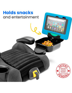 Consola Infantil Integral para Coche - Base Grande con Soporte para Tableta 2