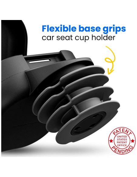 Consola Infantil Integral para Coche - Base Grande con Soporte para Tableta