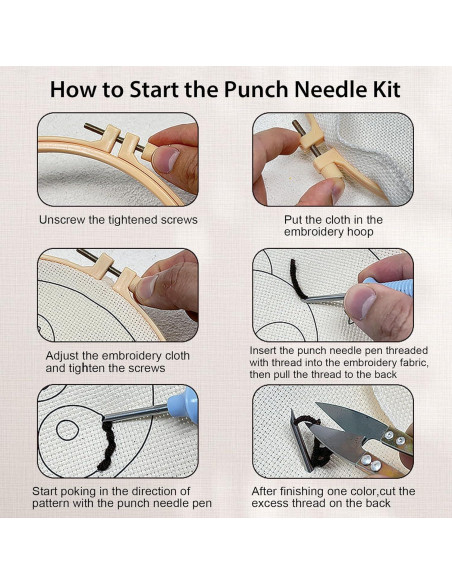 Kit de Aguja de Punch Nuberlic Zorro - Manualidades para Principiantes