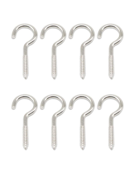 20 Tornillos Ojos Acero Inoxidable 304 M3 4.1 cm IMScrews