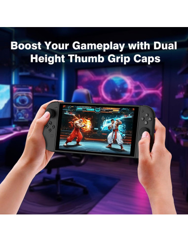 Agarraderas de Pulgar WEOTOO para Nintendo Switch 2 - Negro