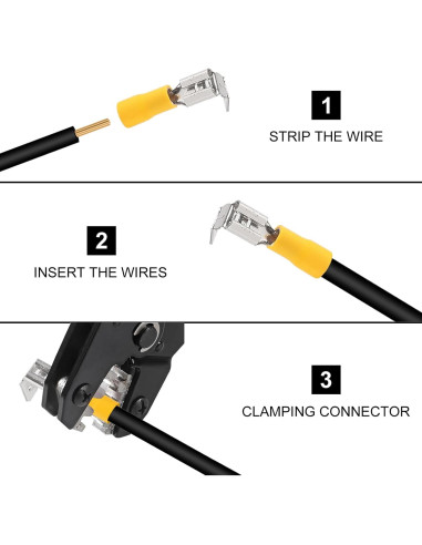 Kit 140 Conectores Termocontraíbles Piggyback Meimom 22-10 AWG