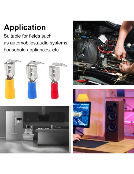 Kit 140 Conectores Termocontraíbles Piggyback Meimom 22-10 AWG