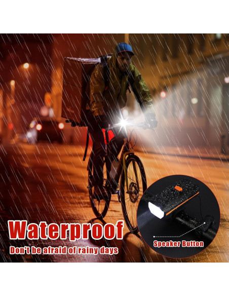 Conjunto de Luces LED para Bicicleta Hanaive TE3533 4 Juegos